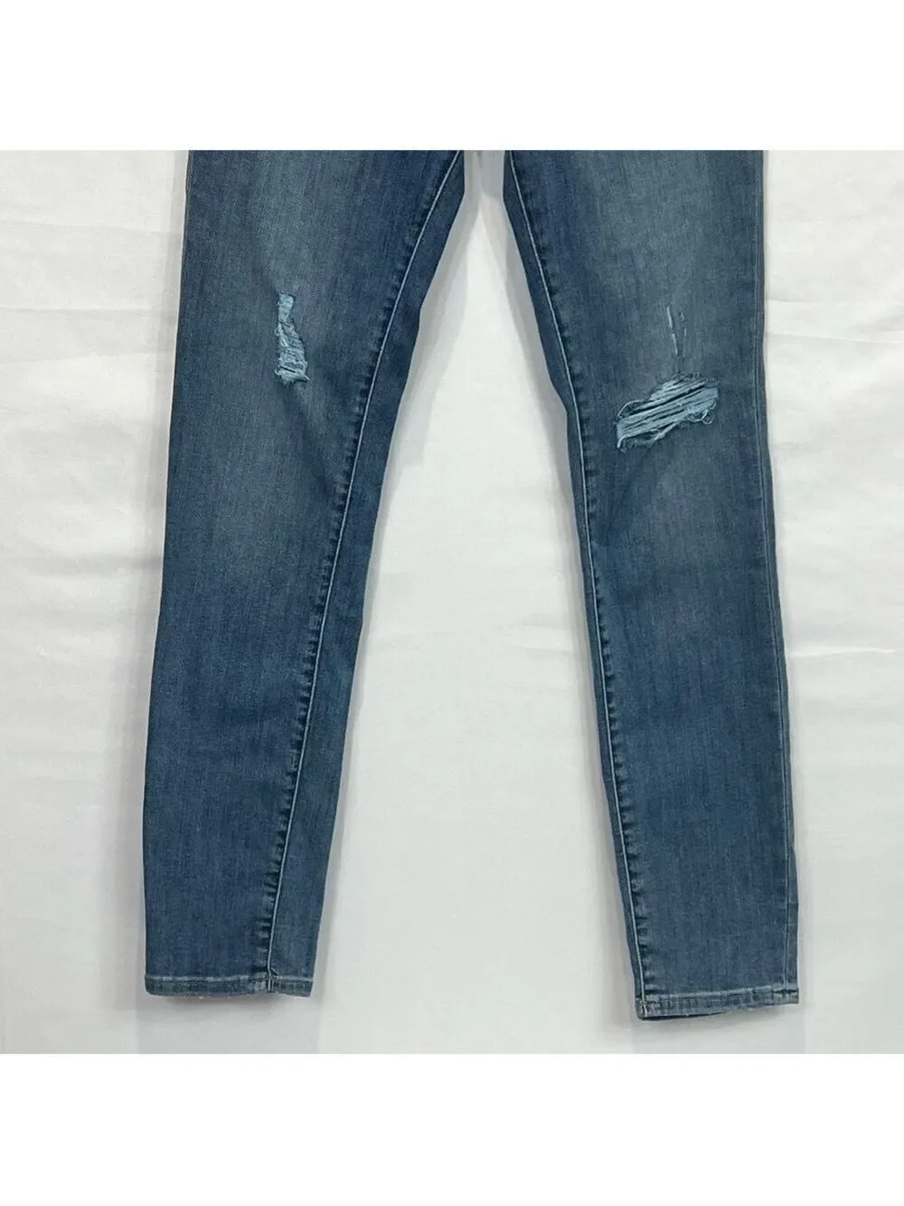 J.CREW MERCANTILE High Rise Distressed Skinny Jeans Size 28 NWT
